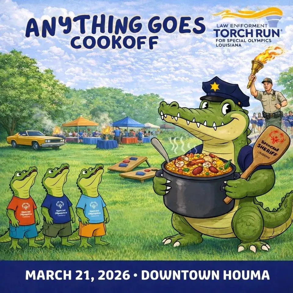 đ„ Special Olympics Torch Run & Anything Goes Cook-Off đ„ Benefiting Special Olympics Louisiana