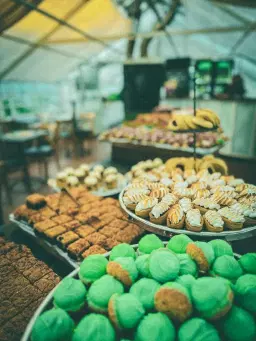 Afternoon Tea på Stadsträdgården