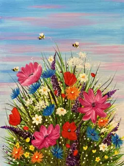 Norfolk Paint Parties "Busy as a Bee"