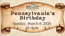 Pennsylvania's Birthday