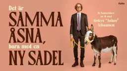 Det är samma åsna, bara med ny sadel