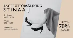 STINAA.J LagerutförsÀljning