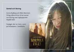 Samtal och läsning med Carina Rydberg