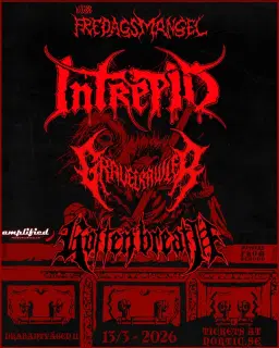 Intrepid + Gravecrawler + Rotten Breath Live @Klubb Fredagsmangel