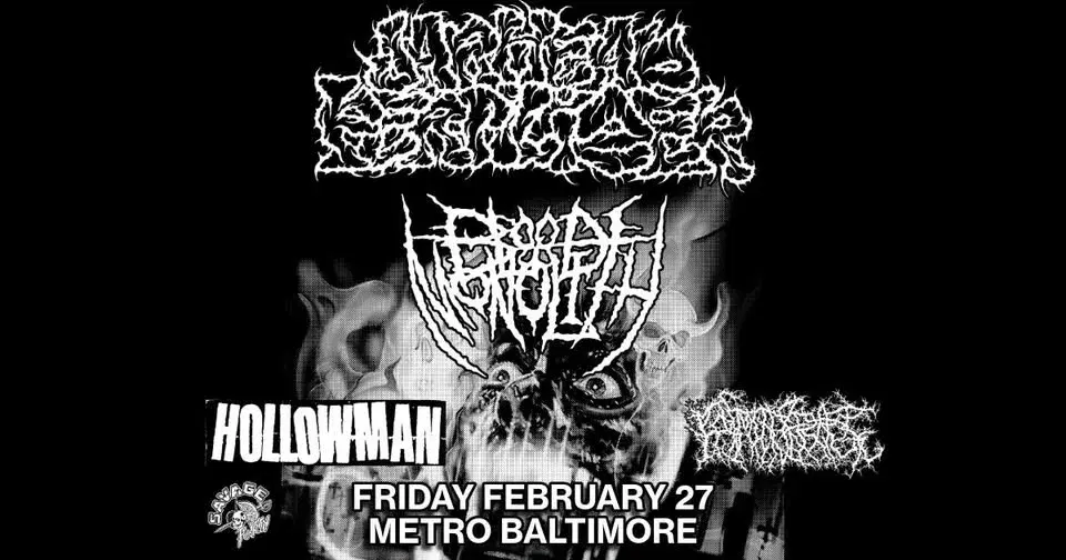 JARHEAD FERTILIZER + BLOOD MONOLITH w/ Hollow Man and Primitive Rage @ Metro Baltimore