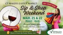 CT Makers Easter Sip N Shop W/Easter Bunny