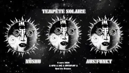Tempête Solaire ∆ NÜSHU ∆ AUS!Funkt @ Quai des Brumes