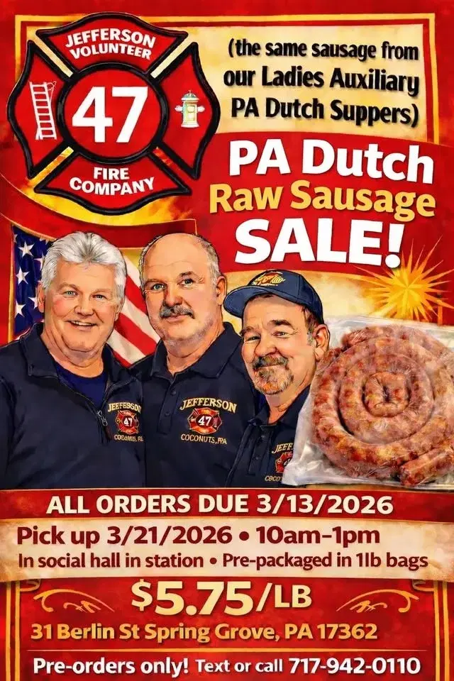 PA Dutch Raw Sausage Sale (links)