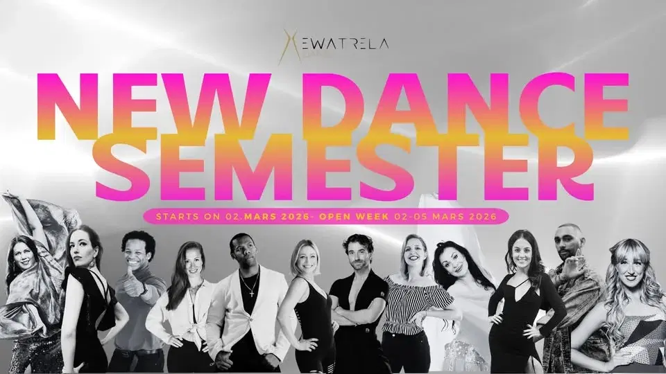 New dance semester starts from March 2nd 2026 đđș Open week 02-05.March!