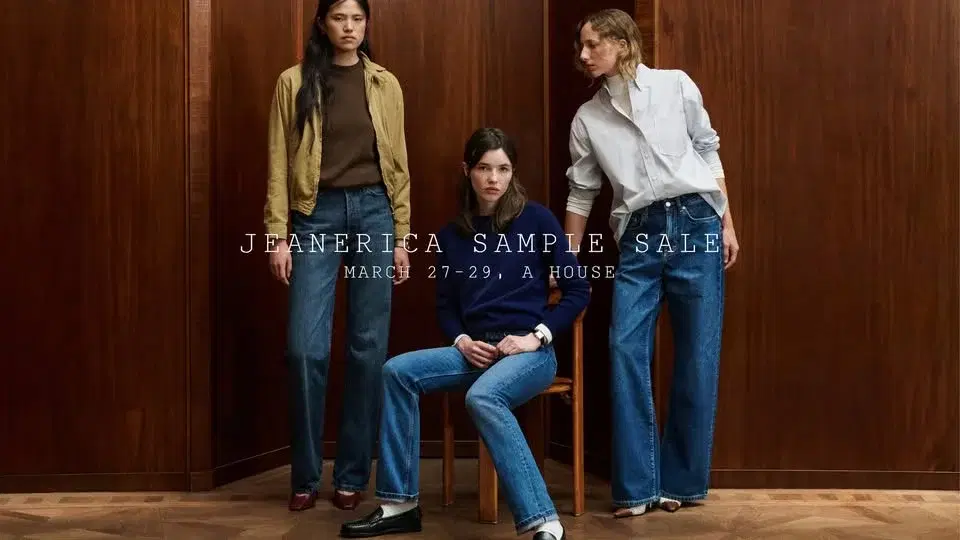 JEANERICA SAMPLE SALE