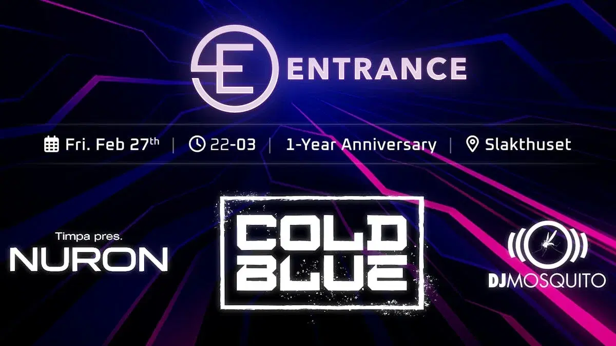 ENTRANCE + HITS STHLM + STICKY PASTA