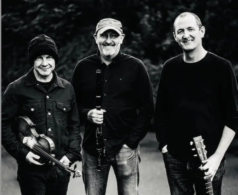 Michael McGoldrick, John McCusker and John Doyle