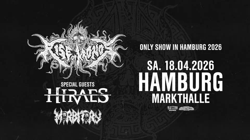 Rise Of Kronos (special guests: Hiraes) • Hamburg