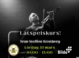 Låtspelskurs med Tron Steffen Westberg!