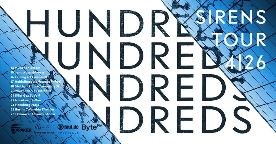 Hundreds /// Sirens Tour 2026 /// Hamburg