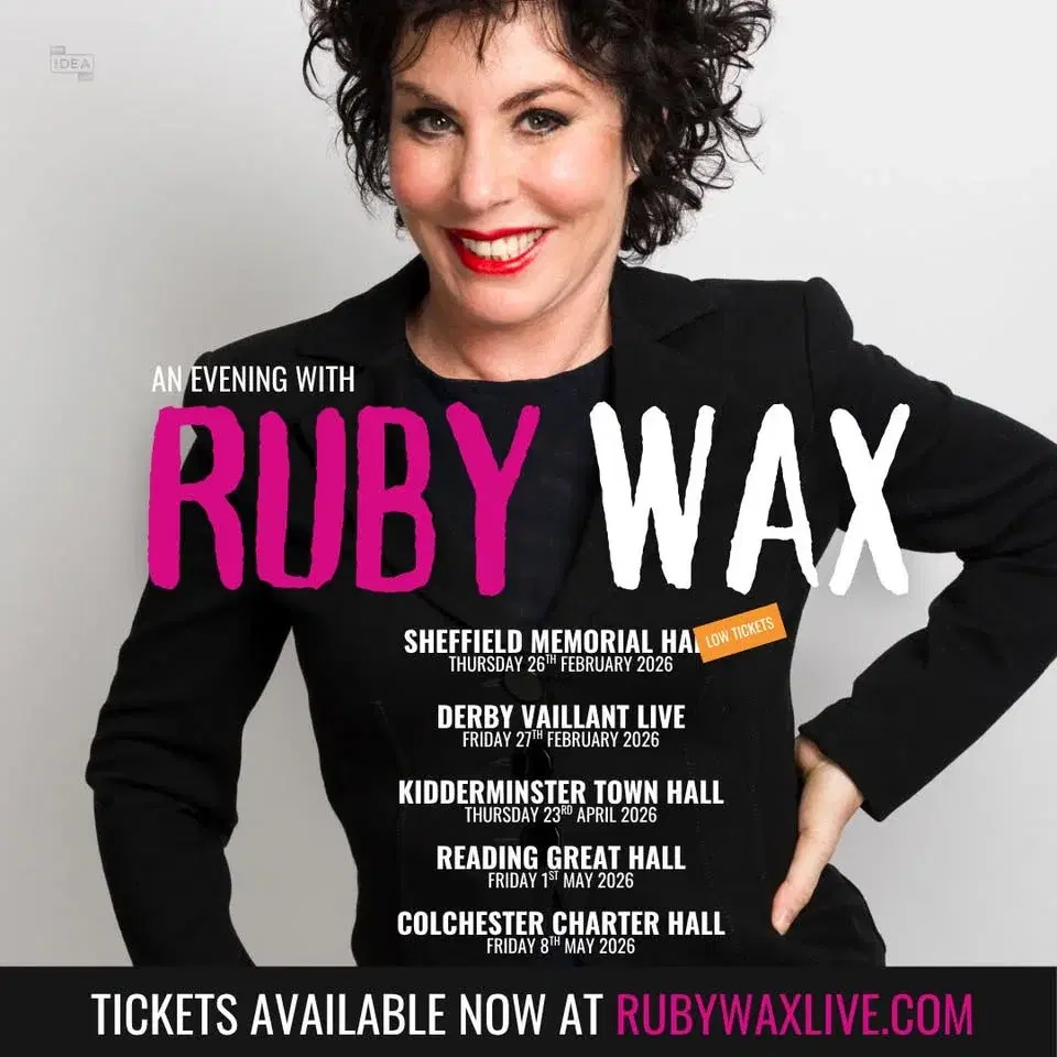 Ruby Wax - Live @ Kidderminster Town Hall