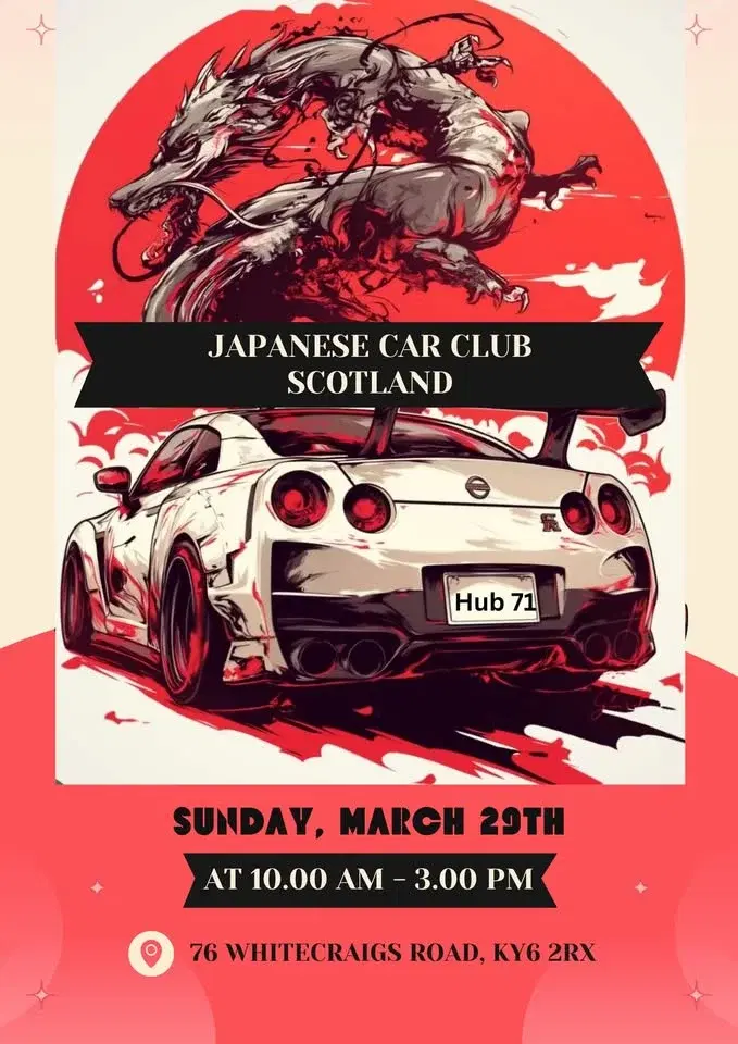 Japanese car club Scotland