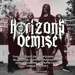 SYD Present Horizons Demise live at Subside!