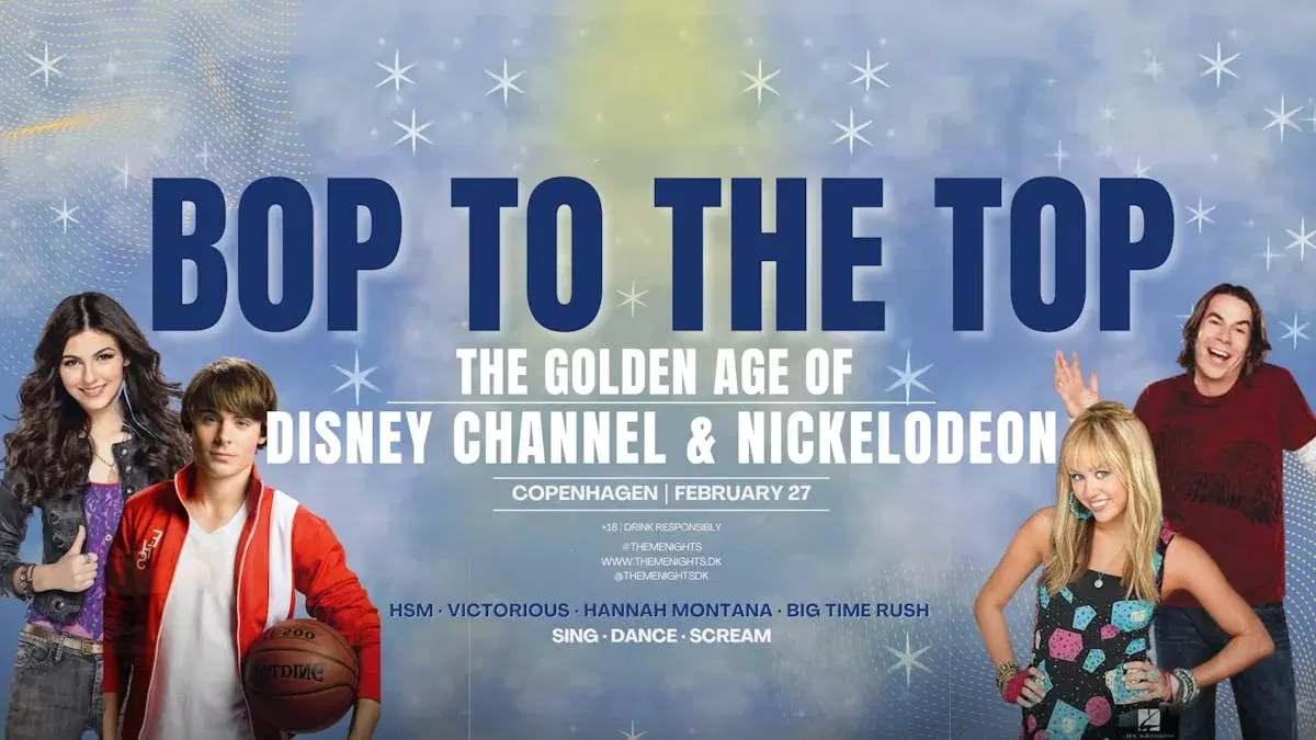 Bop To The Top ⎮ Disney Channel & Nickelodeon Theme Night · Copenhagen
