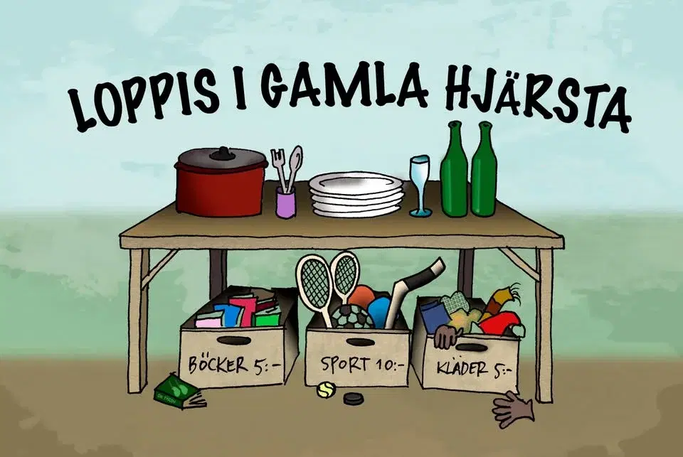 Kvartersloppis i Gamla Hjärsta