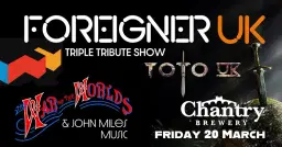 Foreigner Uk - War of the World's - Toto UK