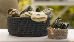 Skaparkväll – Virka en korg