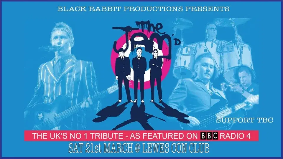 The Jam'd + Support - Lewes Con Club