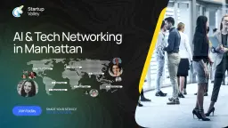 Startup Pitch & Networking in Manhattan