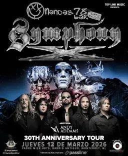 Symphony X en MTY • 12 de Marzo • Nandas Bar