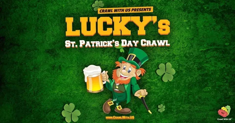 The Official Lucky's St Patrick's Day Bar Crawl - Fort Lauderdale