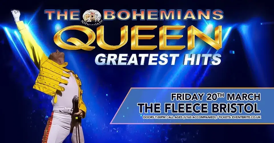 The Bohemians - A Tribute To Queen at The Fleece, Bristol - Fri 20th Mar 2026