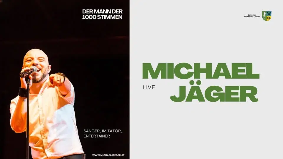 Michael Jäger - der Mann der 1000 Stimmen live in MAHÖ