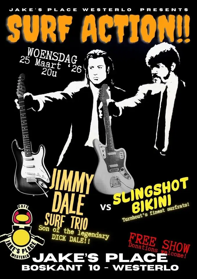 Jimmy Dale (Zoon van Dick Dale) VS. Slingshot Bikini @ Jake's