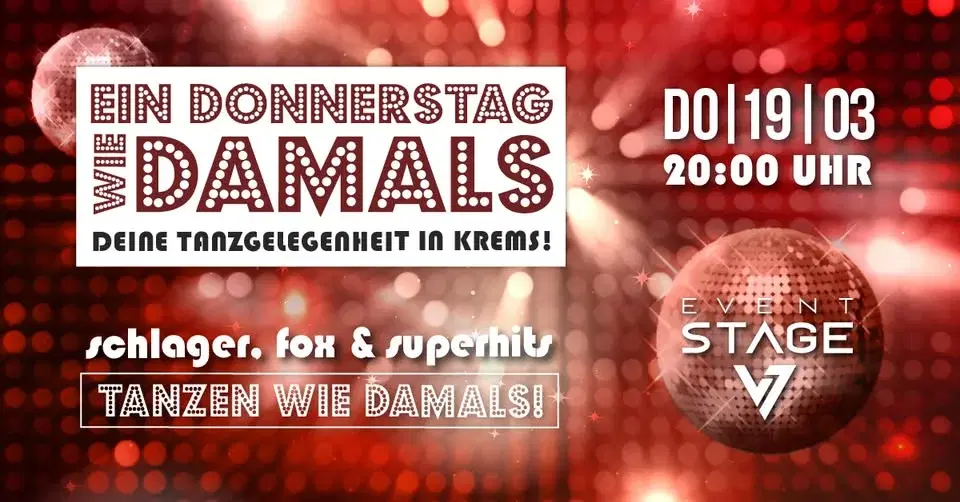 EIN DONNERSTAG WIE DAMALS - Schlager, Fox + Superhits