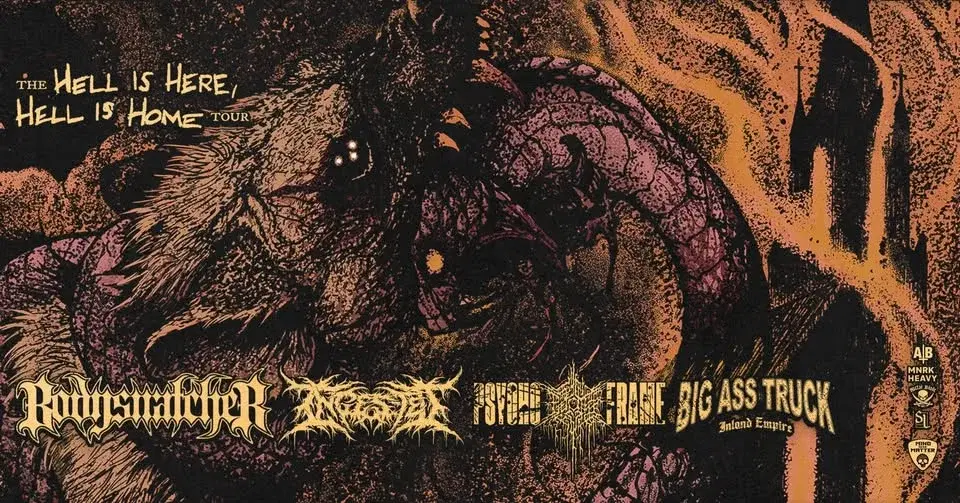 BODYSNATCHER | The Hell is Here, Hell is Home Tour | Szene Wien