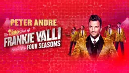 Peter Andre in the Very Best of Frankie Valli and The Four Seasons