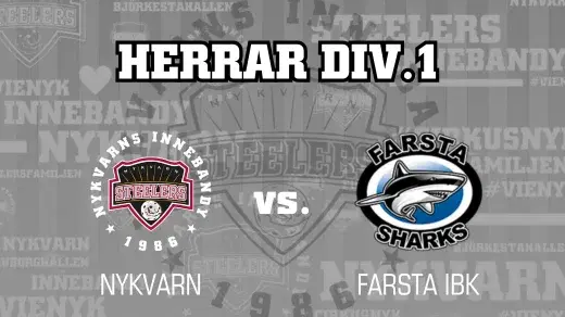 HERR H1 - Nykvarn vs. Farsta IBK