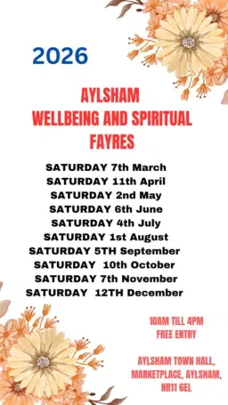 Aylsham wellbeing and spiritual fayre