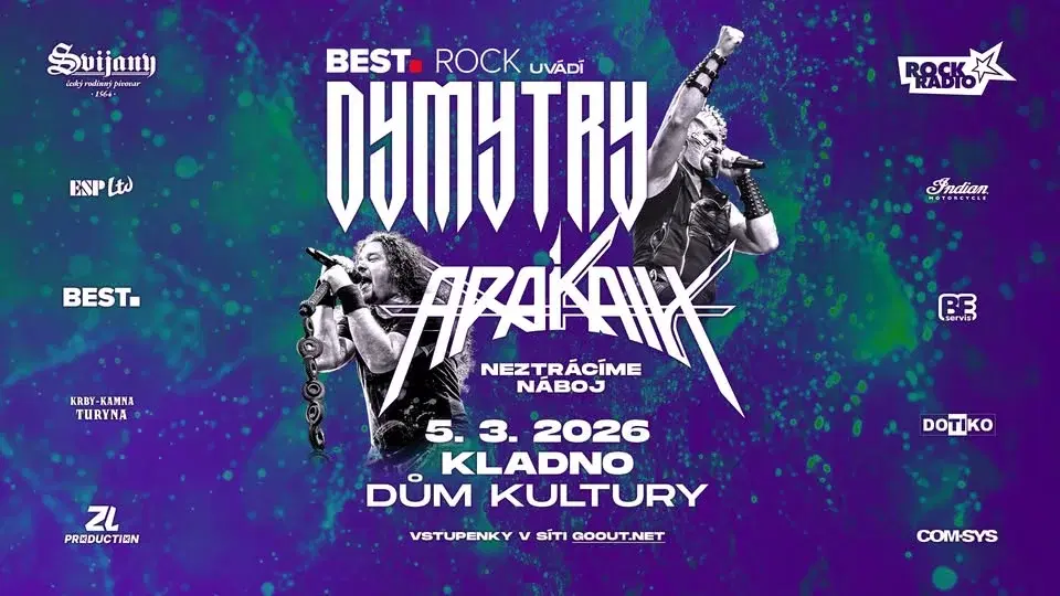 Dymytry & Arakain | BEST ROCK TOUR 2026 | Kladno