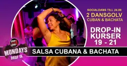 Salsa Cubana & Bachata drop-in 9 mars på Stockholm Salsa Dance!