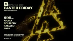 Verknipt Easter Friday | Warehouse Special - 3 April