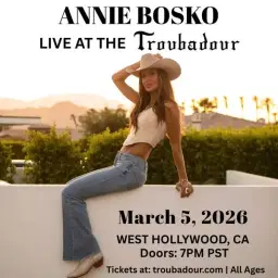 Annie Bosko at Troubadour
