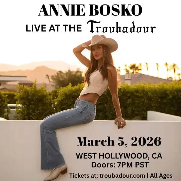 Annie Bosko at Troubadour