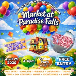Market At Paradise Falls🏡🎈