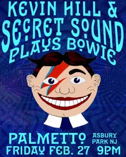 Kevin Hill & Secret Sound Plays BOWIE at Palmetto AP