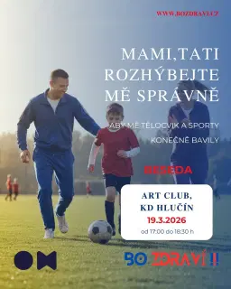 BESEDA: “Mami, tati, rozhýbejte mě správně: Aby mě tělocvik a sporty konečně bavily”