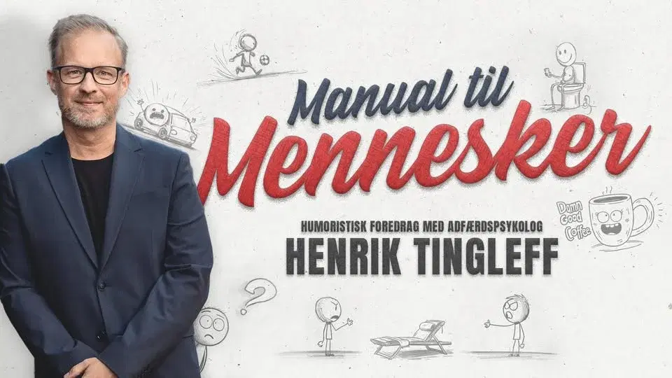 Manual til mennesker - foredrag med Henrik Tingleff | Aarhus