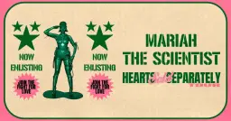 Mariah the Scientist: HEARTS SOLD SEPARATELY TOUR