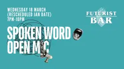 Spoken Word Open Mic – Rescheduled to March