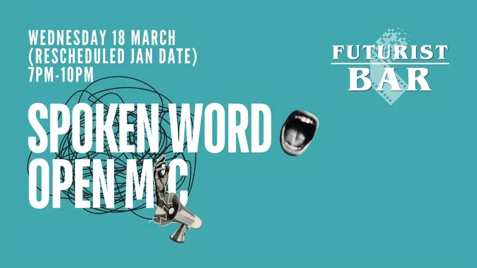 Spoken Word Open Mic – Rescheduled to March
